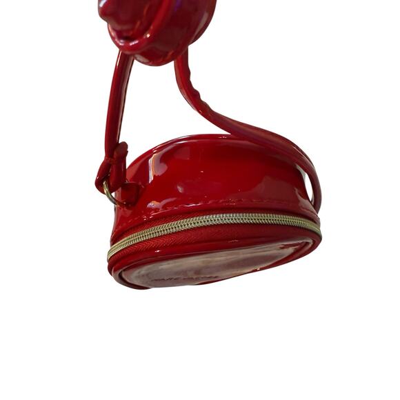 NWOT Marc Jacobs Round Small Red Patent Leather Purse - Picture 3 of 14